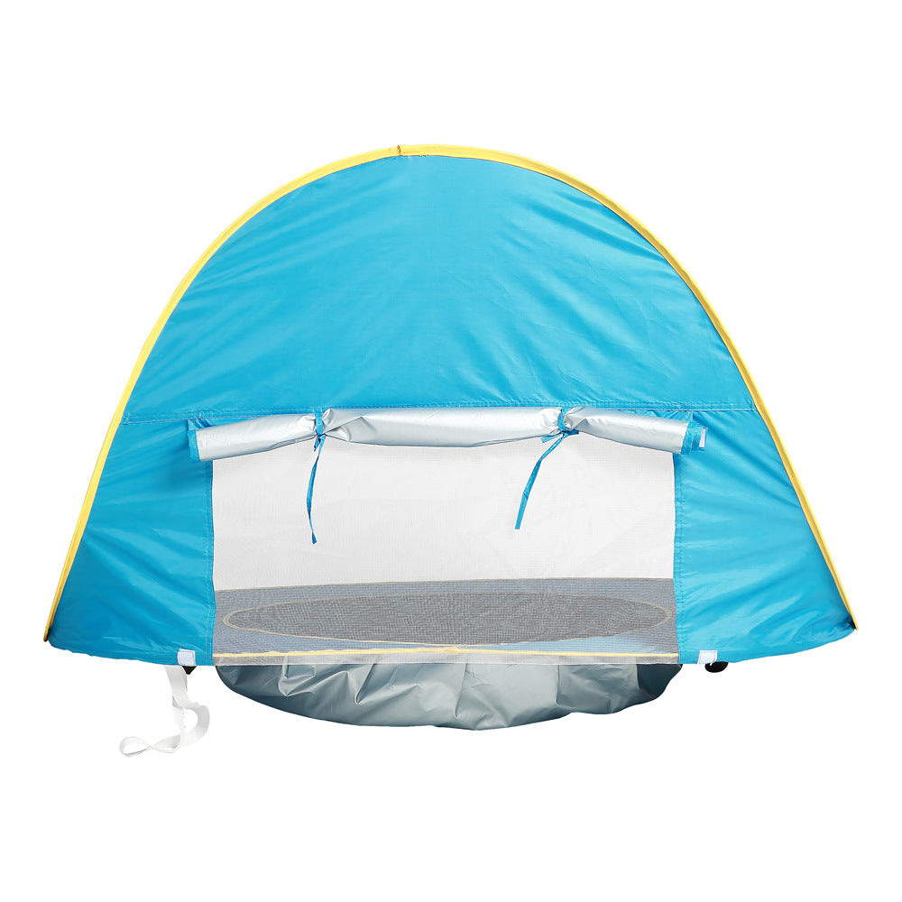 Baby Beach Tent Kids Outdoor Camping Easy Fold Up Waterproof Pop Up Sun Awning Tent UV-protecting